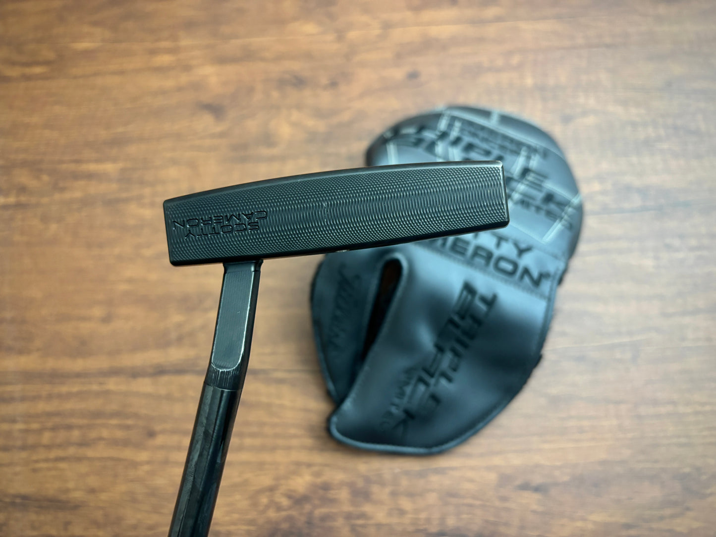 Titleist Scotty Cameron Phantom X 9.5 Triple Black Limited Putter 34" + headcover