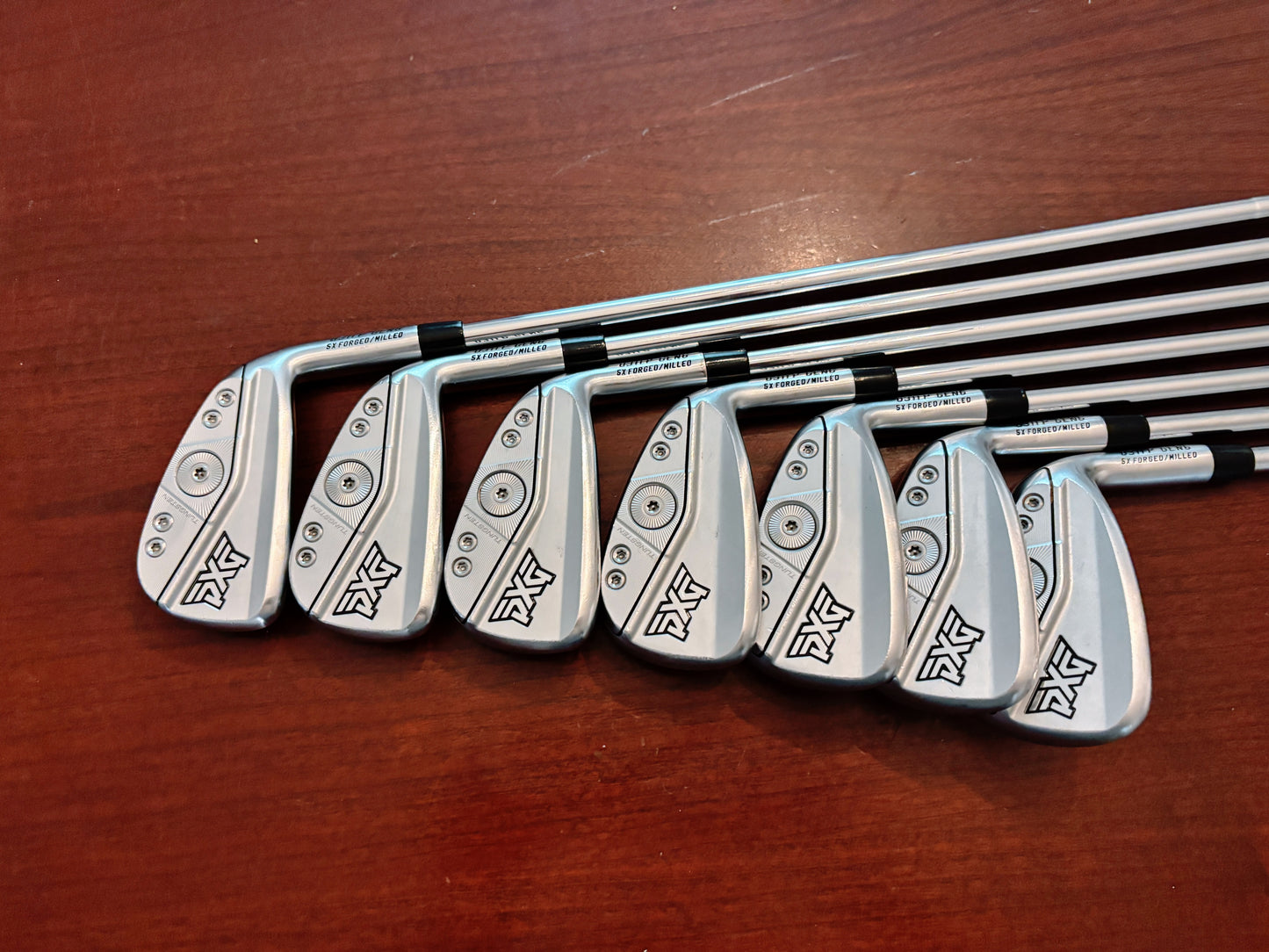PXG 0311 P Gen 6 Double Chrome Iron Set 5-GW / True Temper Elevate Regular Flex