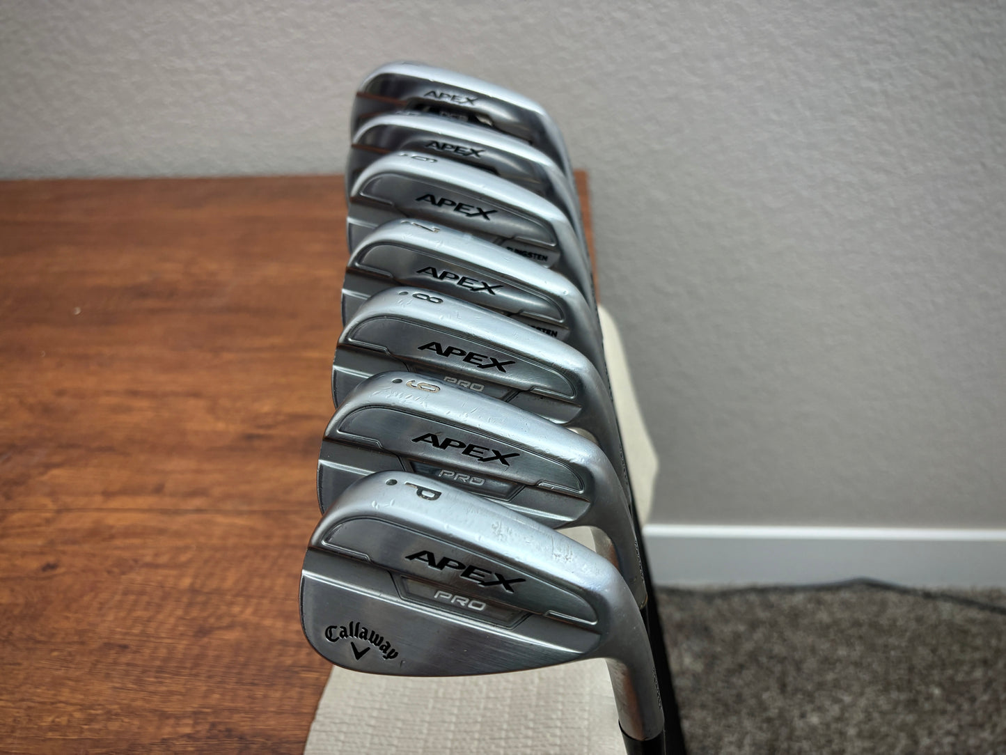 Callaway Apex Pro 21 / Apex DCB Iron Set 4-PW / Project X LZ 5.5 Regular Flex