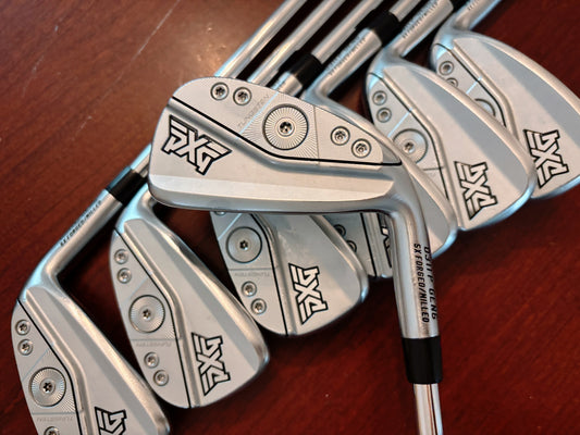 PXG 0311 P Gen 6 Double Chrome Iron Set 5-GW / True Temper Elevate Regular Flex