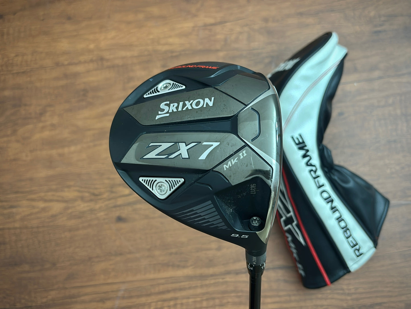 Srixon ZX7 Mkii Driver 9.5* + headcover / X-Stiff