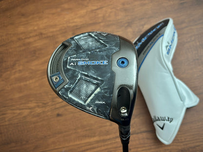 Callaway Paradym Ai Smoke Max Driver 9* + headcover / Stiff