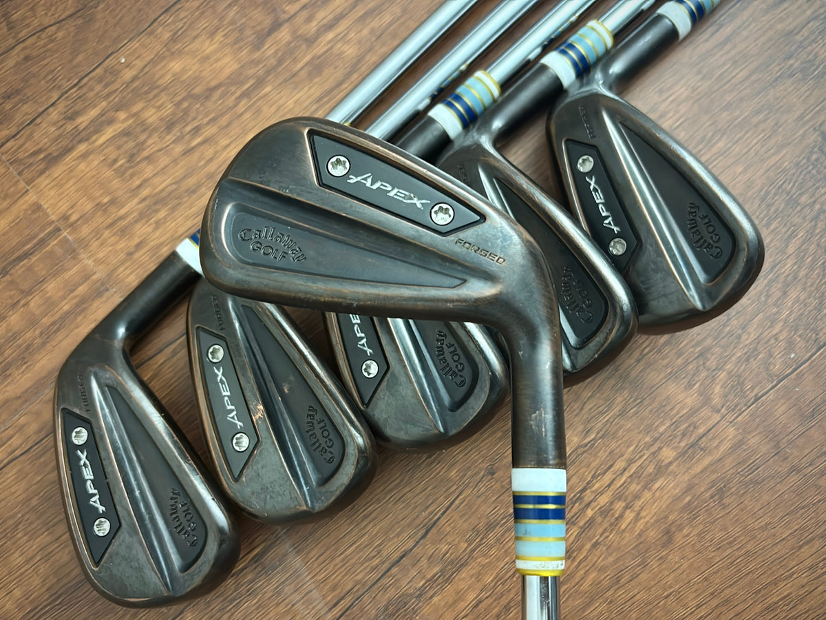 Callaway Apex Ai300 Limited Brushed Copper Iron Set 5-PW / Dynamic Gold S300 Stiff