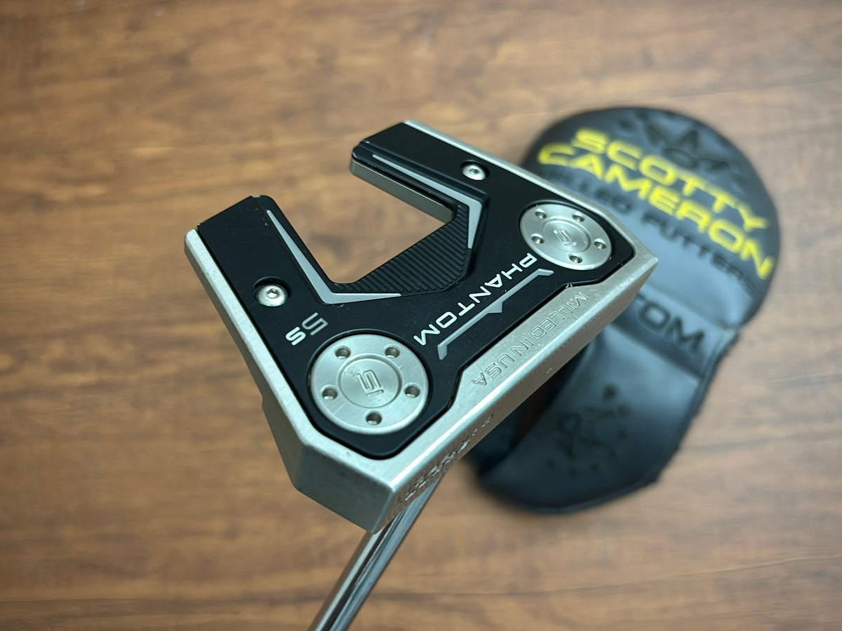 Titleist Scotty Cameron Phantom 5S Putter 33.5" + headcover