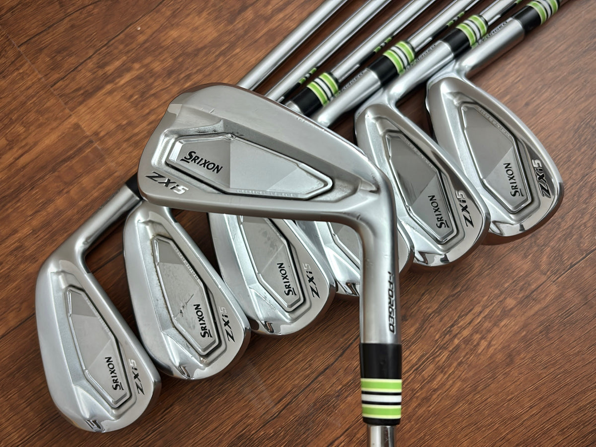 (+1.5") Srizon ZXi5 Iron Set 5-AW / Project X LZ 6.0 Stiff