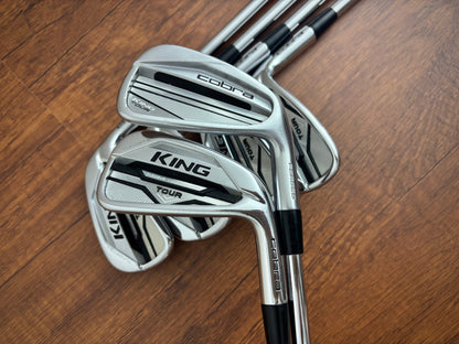 Cobra King Tour MIM Iron Set 5-PW / KBS $-Taper 120 Stiff