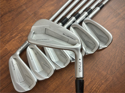 Ping Blueprint S Forged Iron Set 4-PW / KBS Tour Stiff