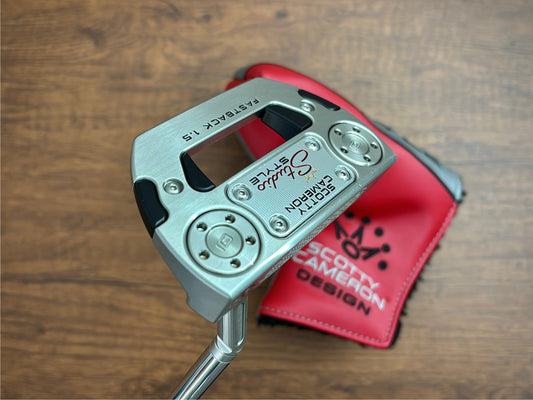 Titleist Scotty Cameron Studio Select Style Fastback 1.5 Putter 35” + headcover