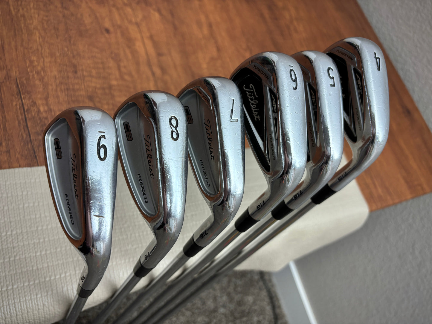 Titleist AP2 716 / CB Combo Iron Set 4-9 / Stiff
