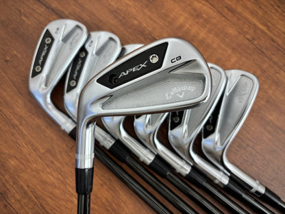 (Left-handed) Callaway Apex CB ‘24 Iron Set 5-11 / KBS $-Taper 120 Stiff