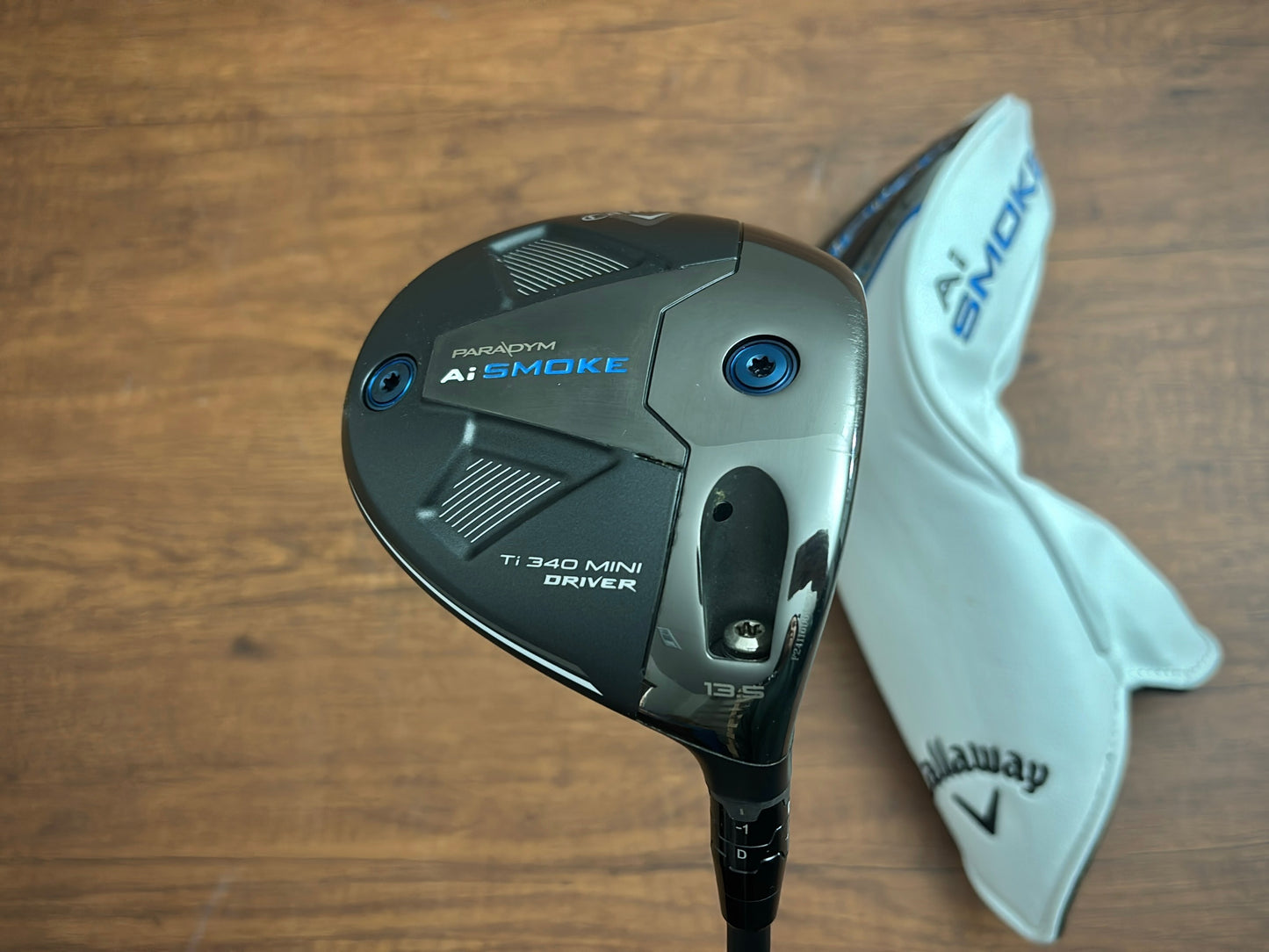 Callaway Paradym Ai Smoke Ti 340 Mini Driver 13.5* + headcover / X-Stiff