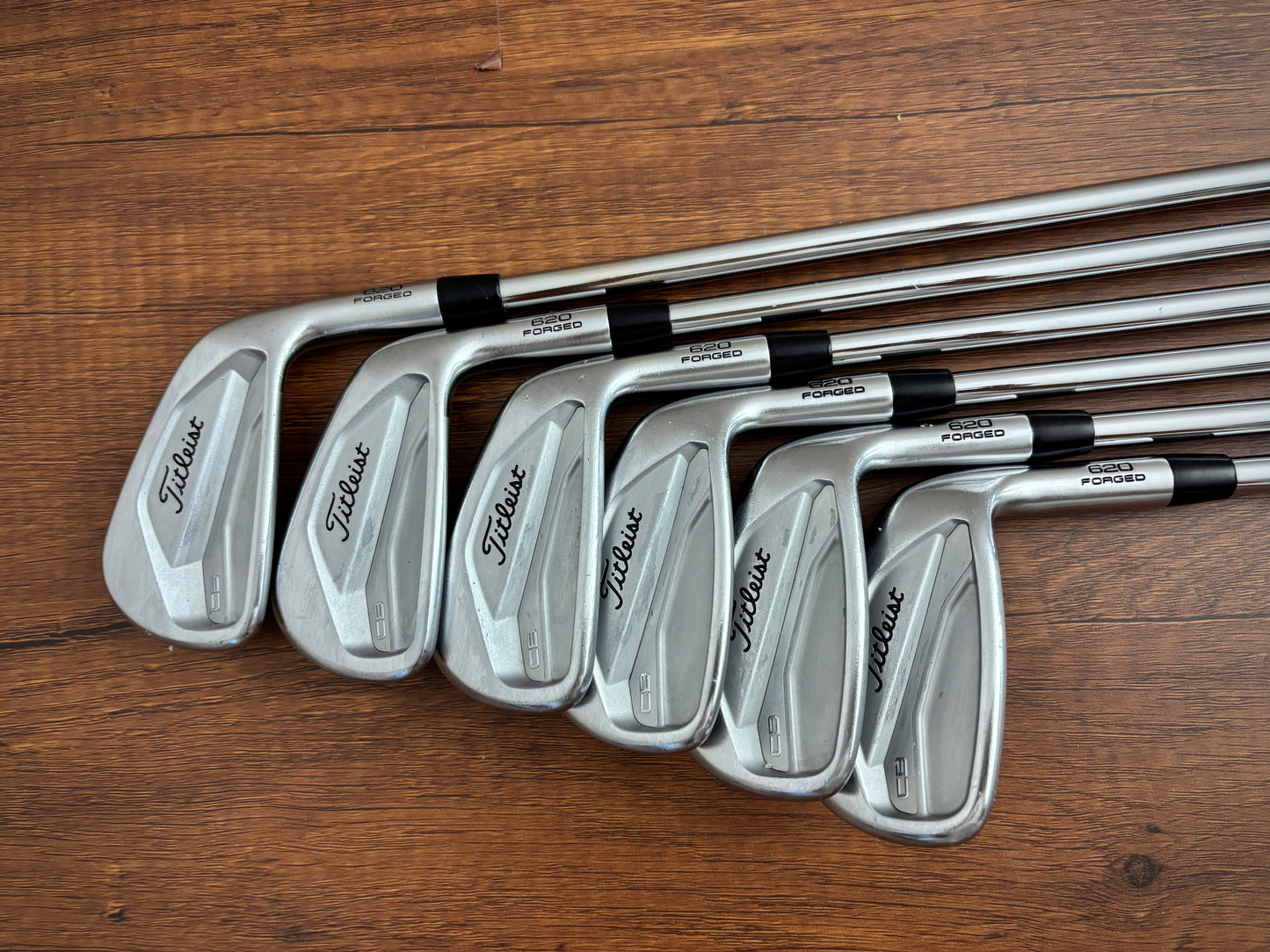 Titleist 620 CB Iron Set 5-PW / True Temper AMT S300 Stiff