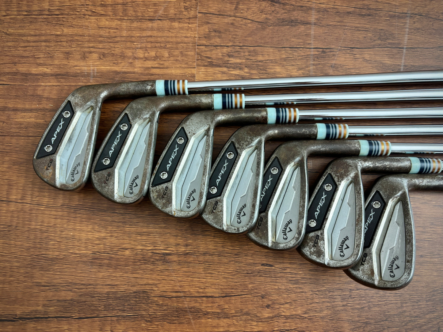 Callaway Apex ‘24 TCB Limited Edition Raw Forged Iron Set 4-10 / Dynamic Gold S400 Stiff