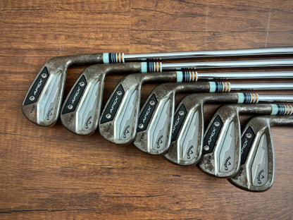 Callaway Apex ‘24 TCB Limited Edition Raw Forged Iron Set 4-10 / Dynamic Gold S400 Stiff