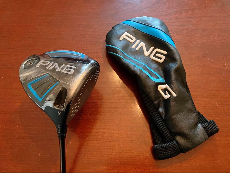 Ping G Driver 9.0* + headcover / X-Stiff