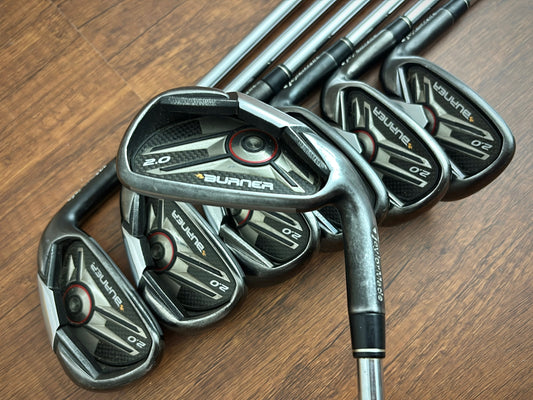 (+1.5”) Taylormade Burner 2.0 Iron Set 5-AW / Stiff