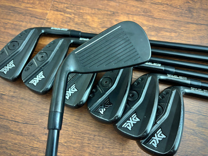 PXG 0311 XP Gen 6 Double Black Iron Set 5-GW / Mitsubishi MMT 125 X-Stiff