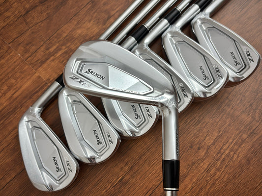 *NEW IN PLASTIC* Srixon ZXi5 Iron Set 4-PW / Dynamic Gold S300 Stiff