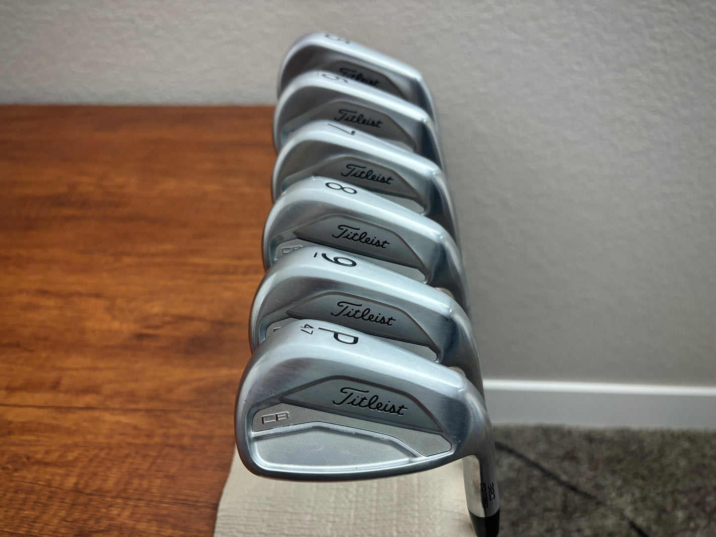 Titleist 620 CB Iron Set 5-PW / True Temper Tour Prototype Monaco Stiff
