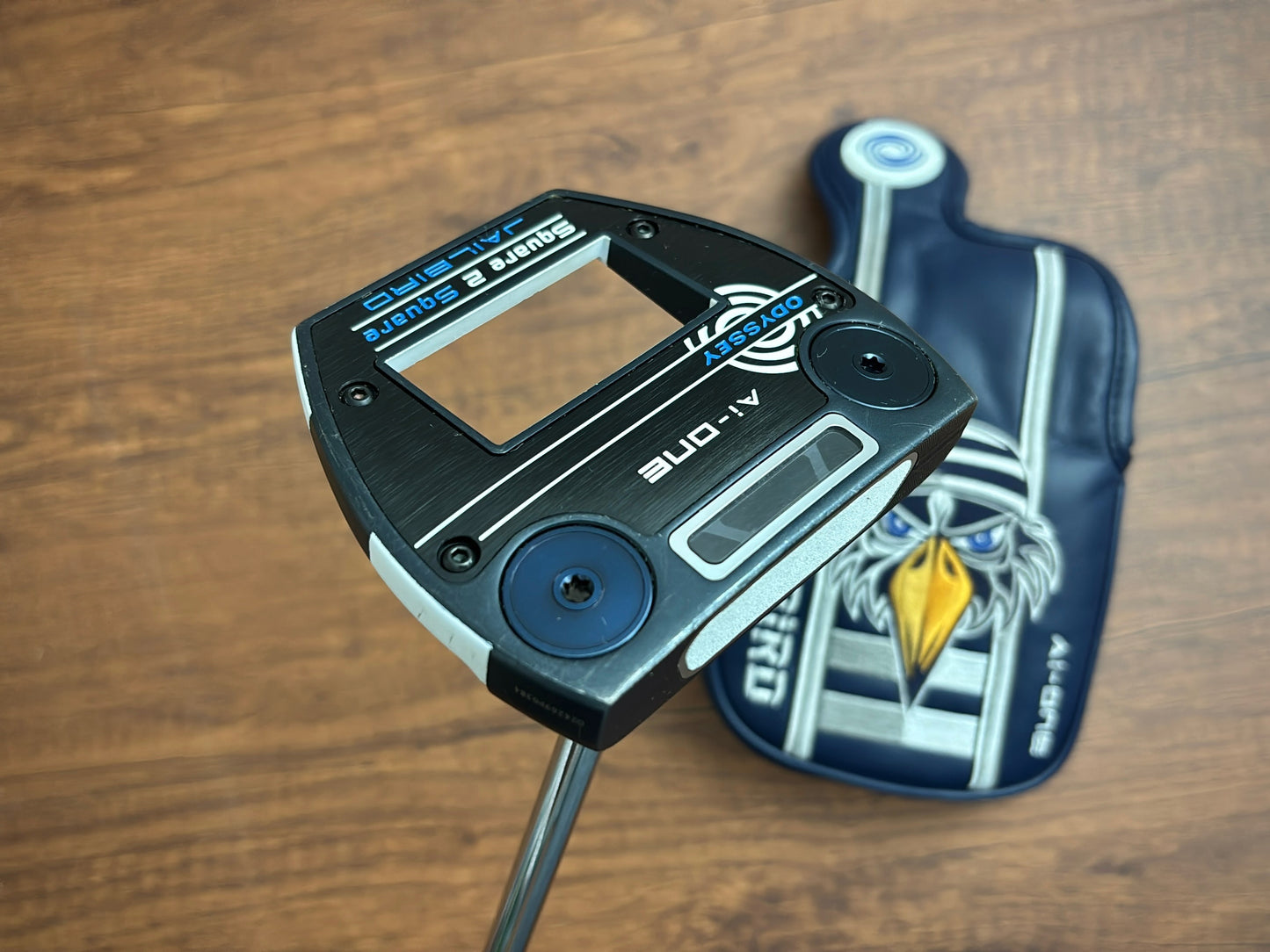 Odyssey Ai-ONE Square 2 Square Jailbird Putter 35" + headcover
