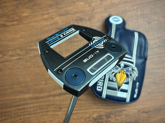 Odyssey Ai-ONE Square 2 Square Jailbird Putter 35" + headcover