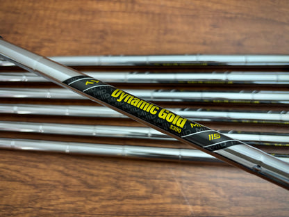 *NEW IN PLASTIC* Srixon ZXi7 Iron Set 5-AW / Dynamic Gold S300 Stiff