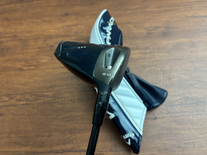 Callaway Paradym Triple Diamond Driver 9* + headcover / X-Stiff