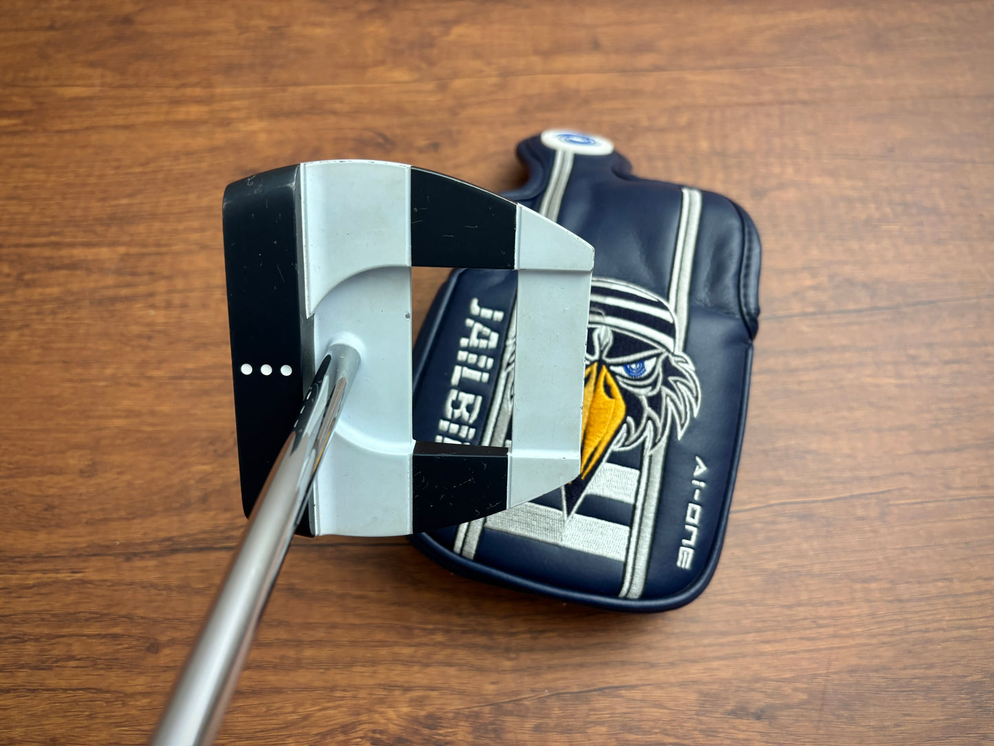 Odyssey Ai-ONE Square 2 Square Jailbird Putter 35" + headcover