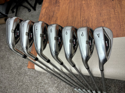 (Left-handed) Taylormade M4 Iron Set 5-AW / KBS Max Stiff