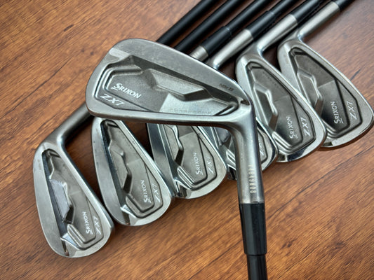Srixon ZX7 Mkii Forged Limited Edition Black Iron Set 4-PW / Project X LZ 6.5 X-Stiff