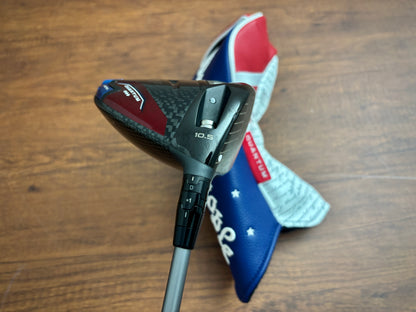 Callaway Quantum USA 250 Triple Diamond Limited Edition Driver 10.5* + headcover / Stiff