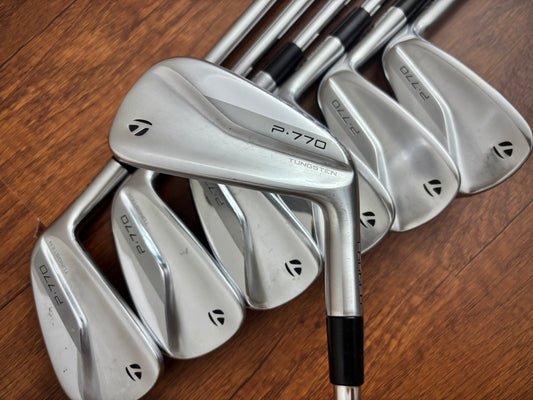 (-1”) Taylormade P770 Iron Set 4-PW / Dynamic Gold S300 Stiff