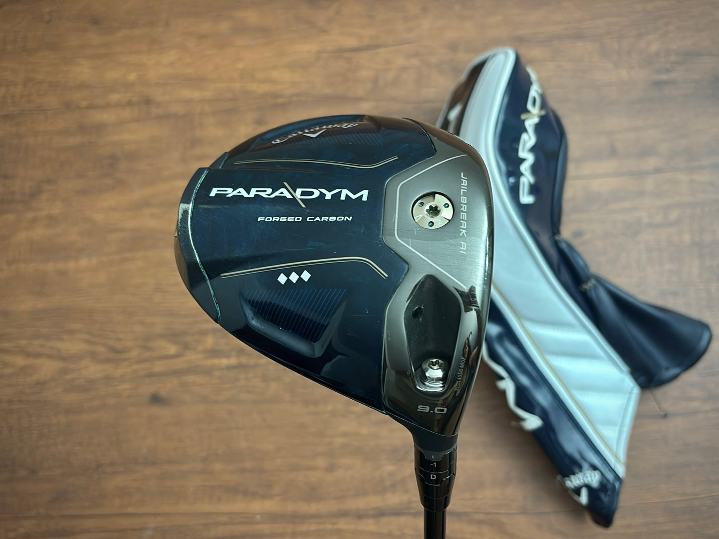 Callaway Paradym Triple Diamond Driver 9* + headcover / X-Stiff