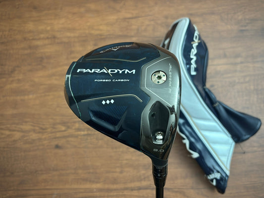 Callaway Paradym Triple Diamond Driver 9* + headcover / X-Stiff