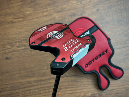 Odyssey Ai-DUAL Square 2 Square Max 1/2 Ball Putter 35" + headcover