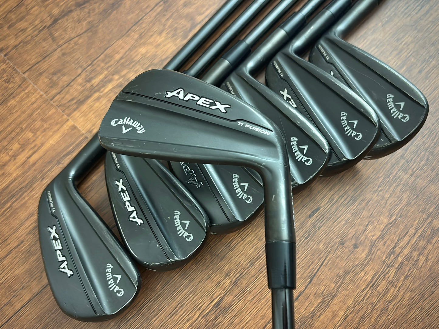 Callaway Apex Ti Fusion Iron Set 5-AW / KBS $-Taper 120 Stiff