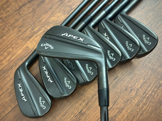 Callaway Apex Ti Fusion Iron Set 5-AW / KBS $-Taper 120 Stiff