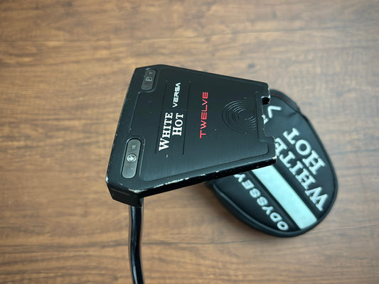 (Left-handed) Odyssey White Hot Versa Twelve Putter 34.5” + headcover