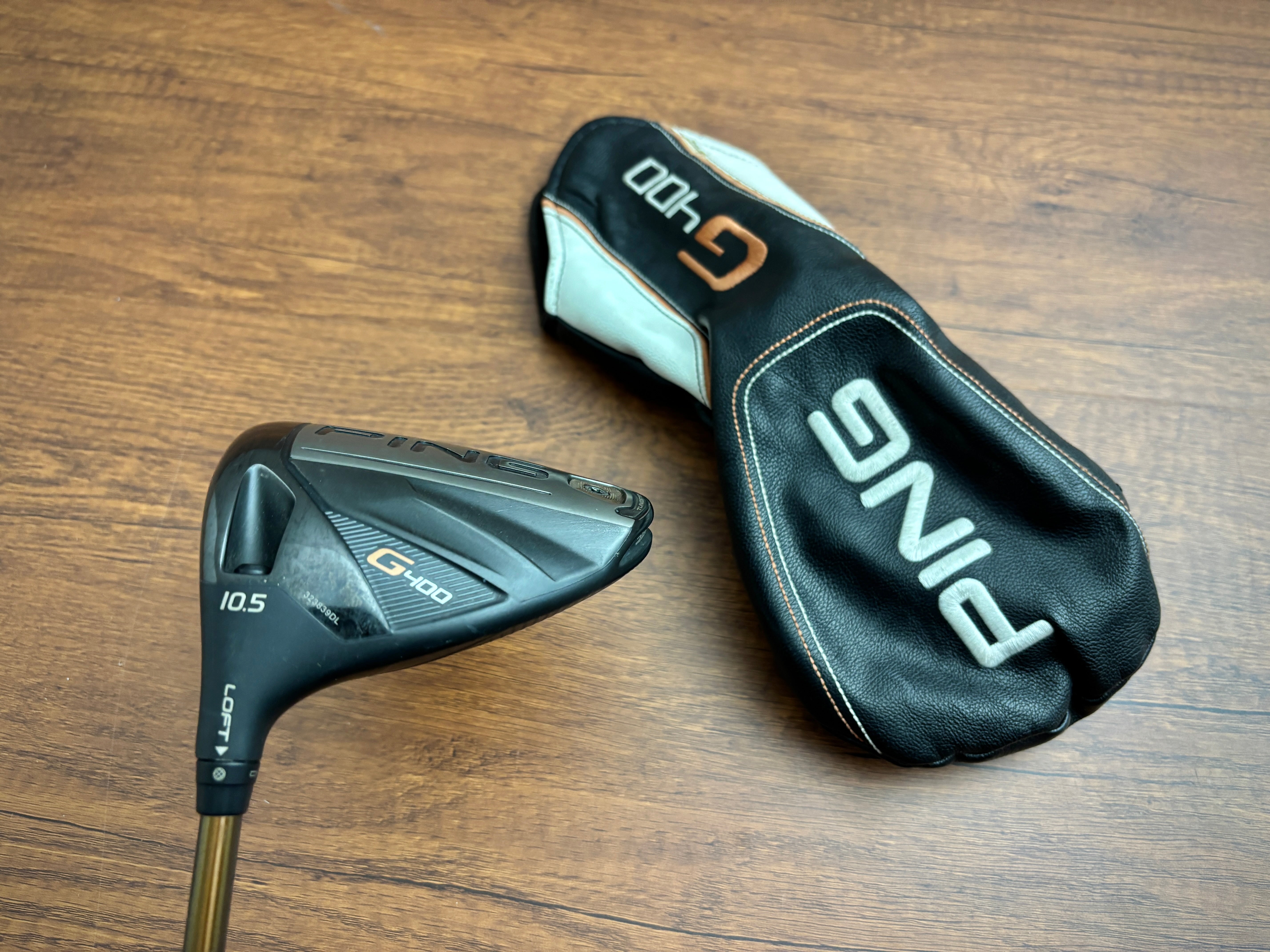 Left-handed) Ping G400 Driver 10.5* + headcover / Regular Flex