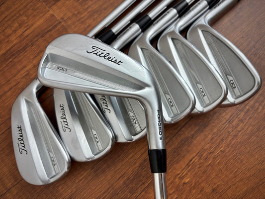 Titleist T100 ‘23 Iron Set 4-PW / True Temper AMT S300 Stiff