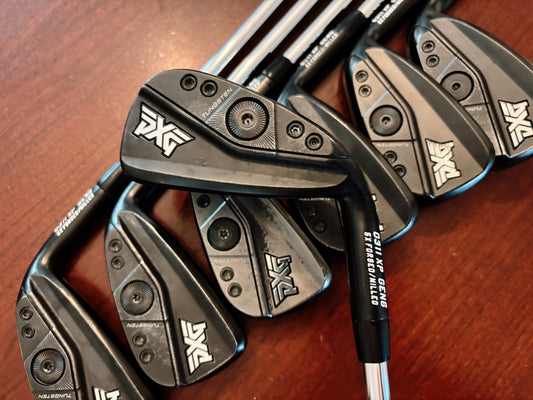 PXG 0311 XP Gen 6 Double Black Iron Set 4-PW / KBS $-Taper Lite Regular Flex