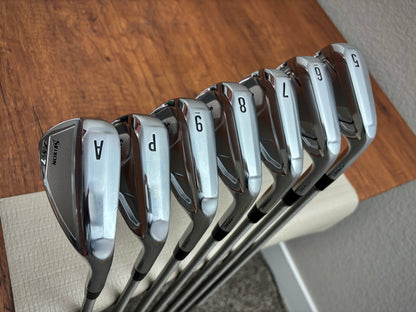 Srixon ZXi5 / ZXi7 Iron Set 5-AW / Aerotech Steelfiber Stiff