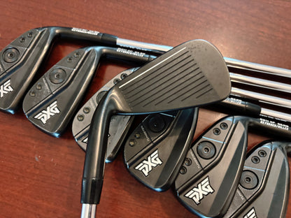 PXG 0311 XP Gen 6 Double Black Iron Set 4-PW / KBS $-Taper Lite Regular Flex