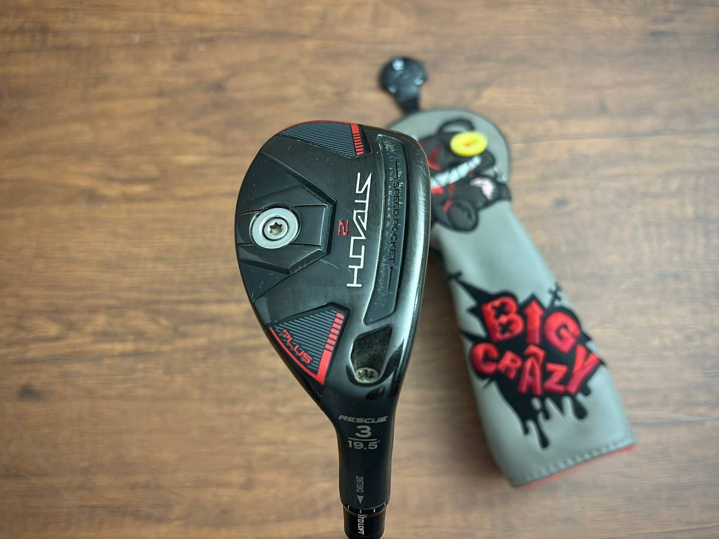 Taylormade Stealth 2 Rescue 3-Hybrid + headcover / Stiff
