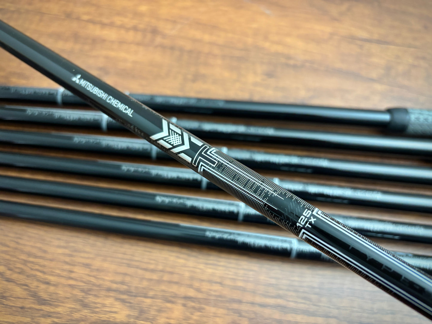 PXG 0311 XP Gen 6 Double Black Iron Set 5-GW / Mitsubishi MMT 125 X-Stiff