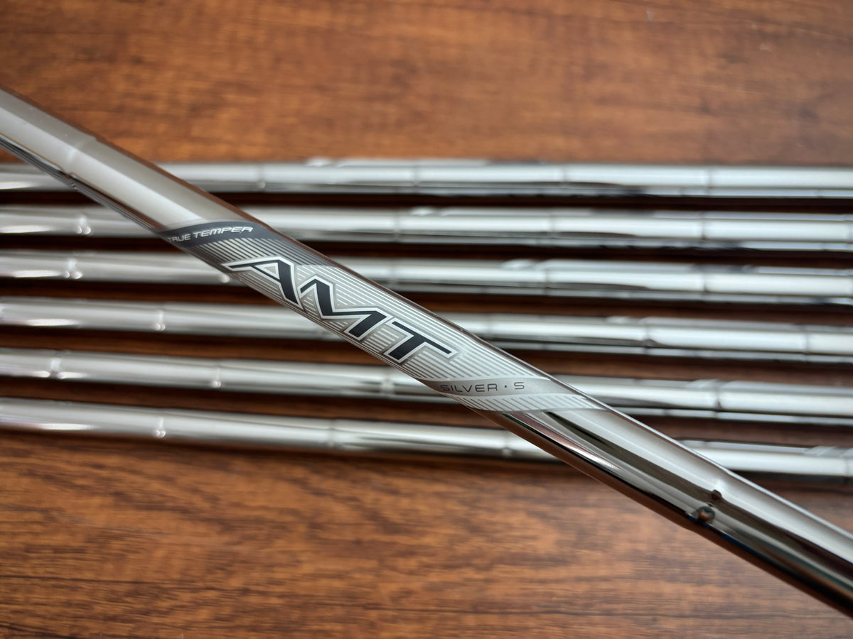 *NEW IN PLASTIC* Mizuno M-15 Iron Set 4-PW / True Temper AMT Silver Stiff