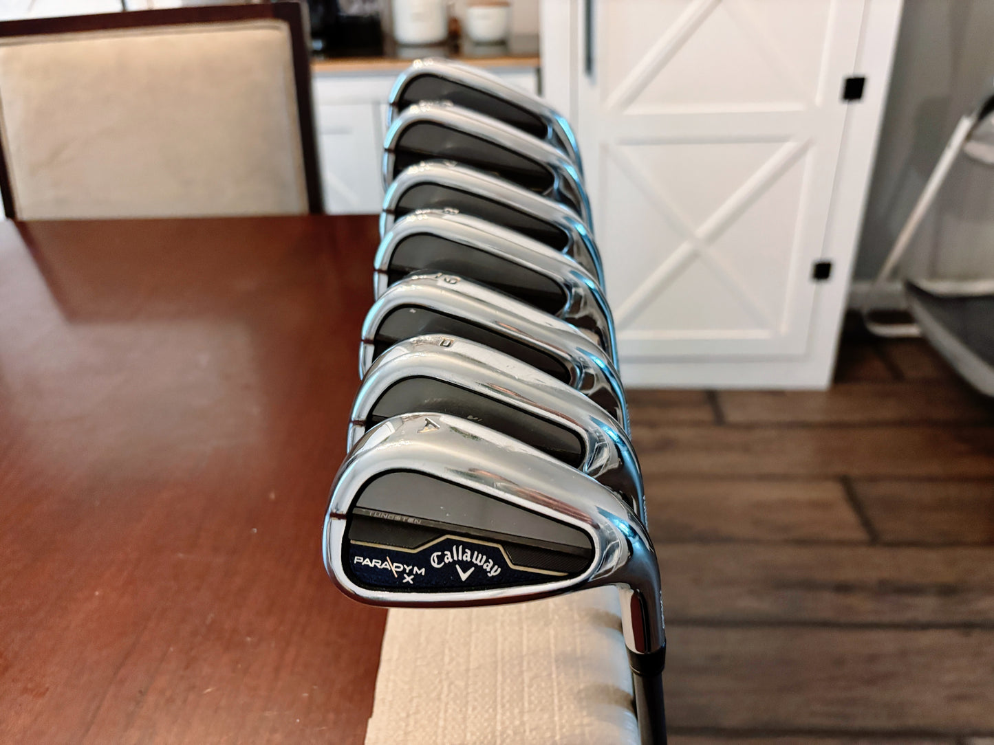 Callaway Paradym X Iron Set 5-AW / HZRDUS 5.5 Regular Flex Graphite