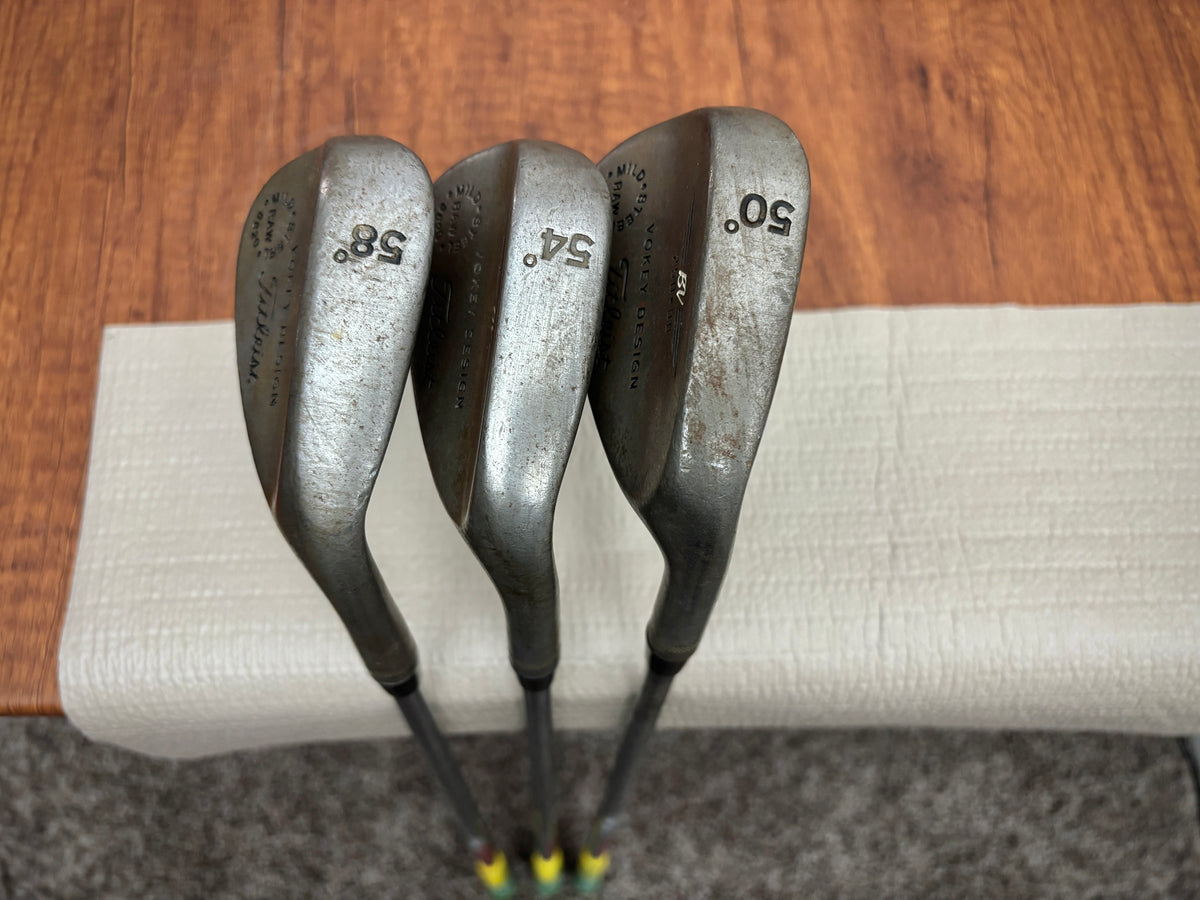 Titleist Vokey Design Raw Wedge Set (50,54,58)