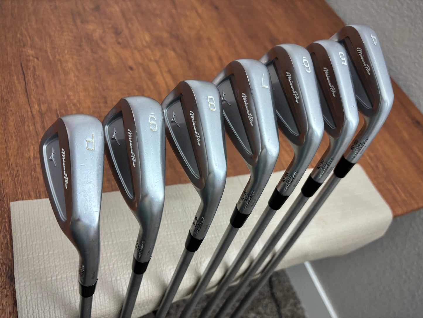 Mizuno Pro S-3 Iron Set 4-PW / KBS Tour C-Taper 130 X-Stiff