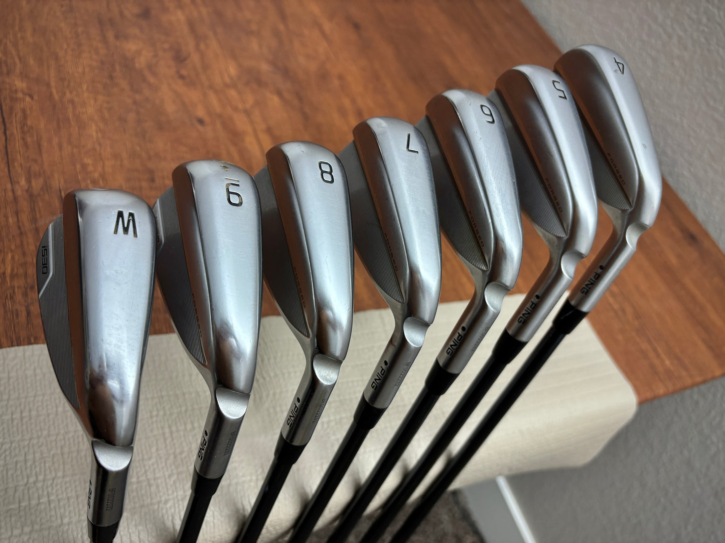 Ping i530 Forged Iron Set 4-PW / Recoil F4 Stiff Graphite